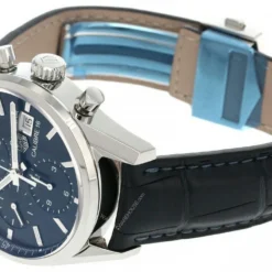 TAG HEUER Carrera 41MM CHRONO Blue Dial Men's Watch CBK2112.FC6292 -Movado shop tag heuer watches tag heuer carrera 41mm chrono blue dial mens watch cbk2112fc6292 13460.1653351856