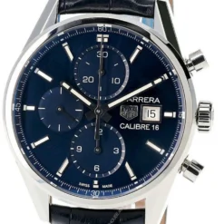 TAG HEUER Carrera 41MM CHRONO Blue Dial Men's Watch CBK2112.FC6292