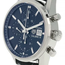 TAG HEUER Carrera 41MM CHRONO Blue Dial Men's Watch CBK2112.FC6292 -Movado shop tag heuer watches tag heuer carrera 41mm chrono blue dial mens watch cbk2112fc6292 67823.1654366592