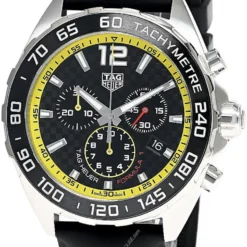 TAG HEUER Formula 1 CHRONO 43MM BLK Dial Men's Watch CAZ101AC.FT8024