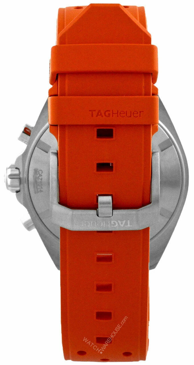 TAG Heuer Formula 1 Chronograph Blue Dial Orange Rubber Watch With 3 Subdials CAZ1014.FT8028 3 TAG Heuer Formula 1 Chronograph Blue Dial Orange Rubber Watch With 3 Subdials CAZ1014.FT8028 - Image 3