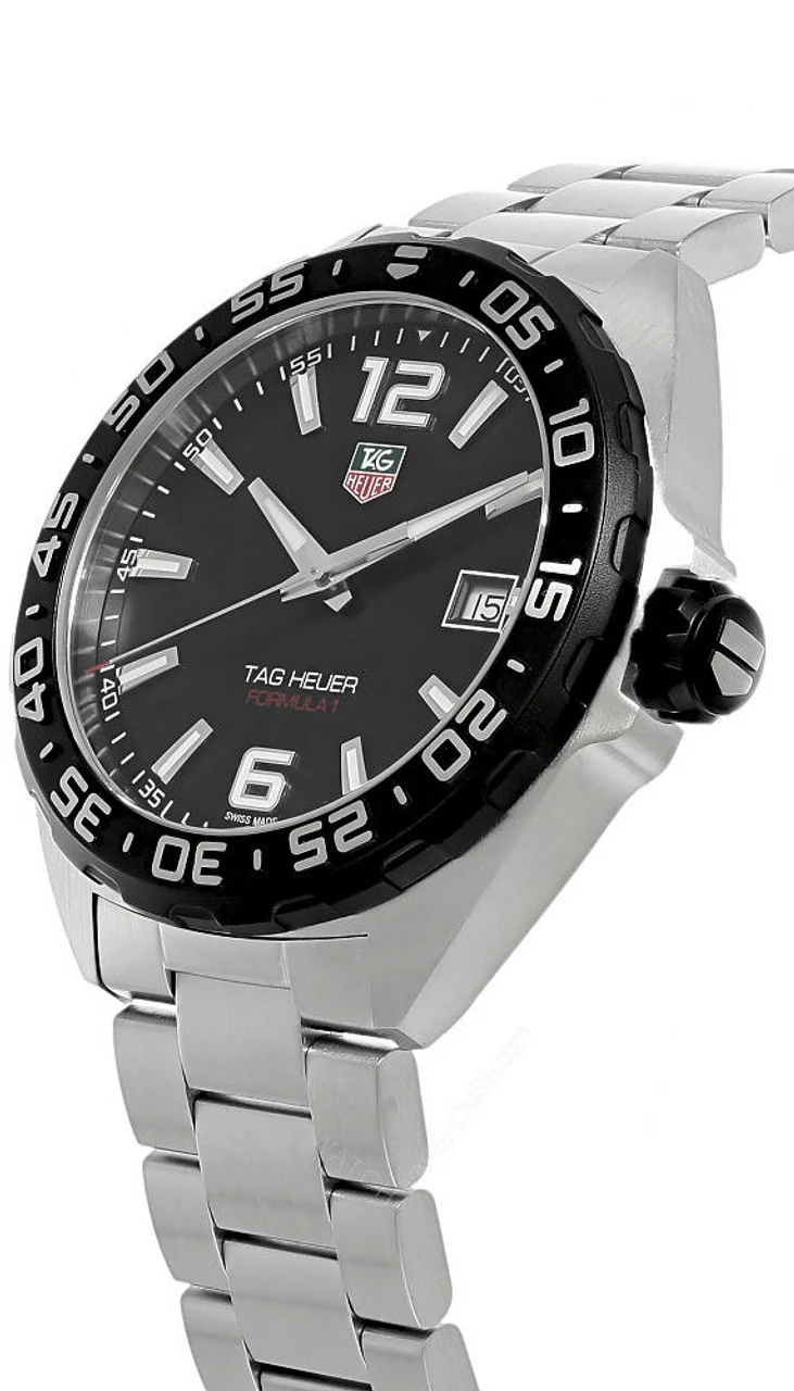 TAG HEUER Formula-1 Quartz Steel Black Dial Men's Watch WAZ1110.BA0875 2 TAG HEUER Formula-1 Quartz Steel Black Dial Men's Watch WAZ1110.BA0875 - Image 2