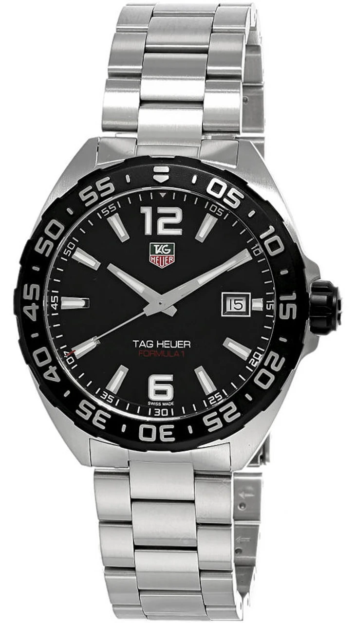 TAG HEUER Formula-1 Quartz Steel Black Dial Men's Watch WAZ1110.BA0875 1 TAG HEUER Formula-1 Quartz Steel Black Dial Men's Watch WAZ1110.BA0875