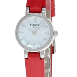 TISSOT Lovely Round 19.5MM SS Red Leather Women's Watch T140.009.16.111.00