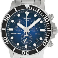 TISSOT Seastar 1000 CHRONO 45.5MM SS Blue Dial Men's Watch T120.417.11.041.01