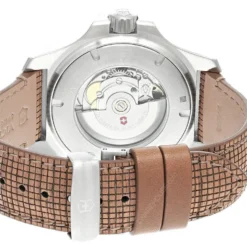 VICTORINOX I.N.O.X. 43MM AUTO Black Dial LTHR Strap Men's Watch 241836 -Movado shop victorinox swiss army watches victorinox inox 43mm auto black dial lthr strap mens watch 241836 45206.1652466242